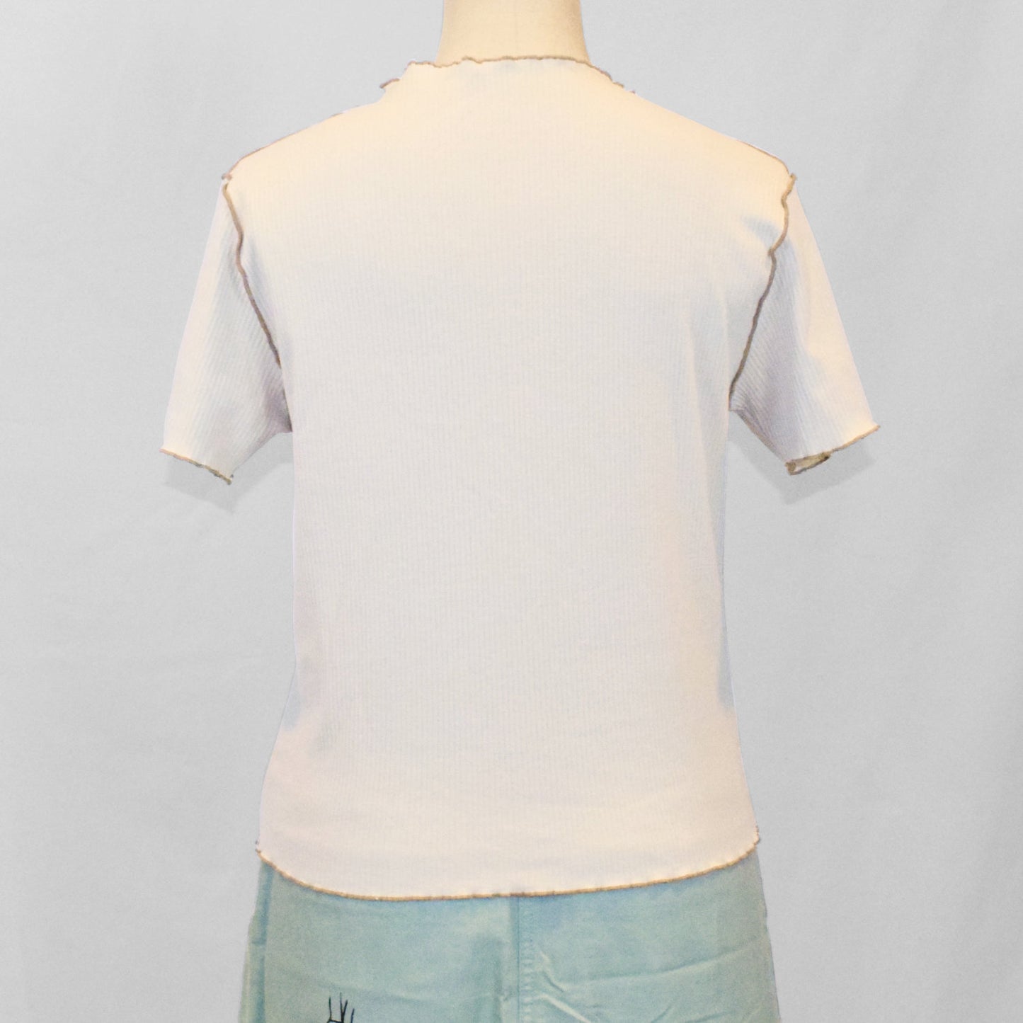 Long skirt (silver/spray paint) | Kaiho