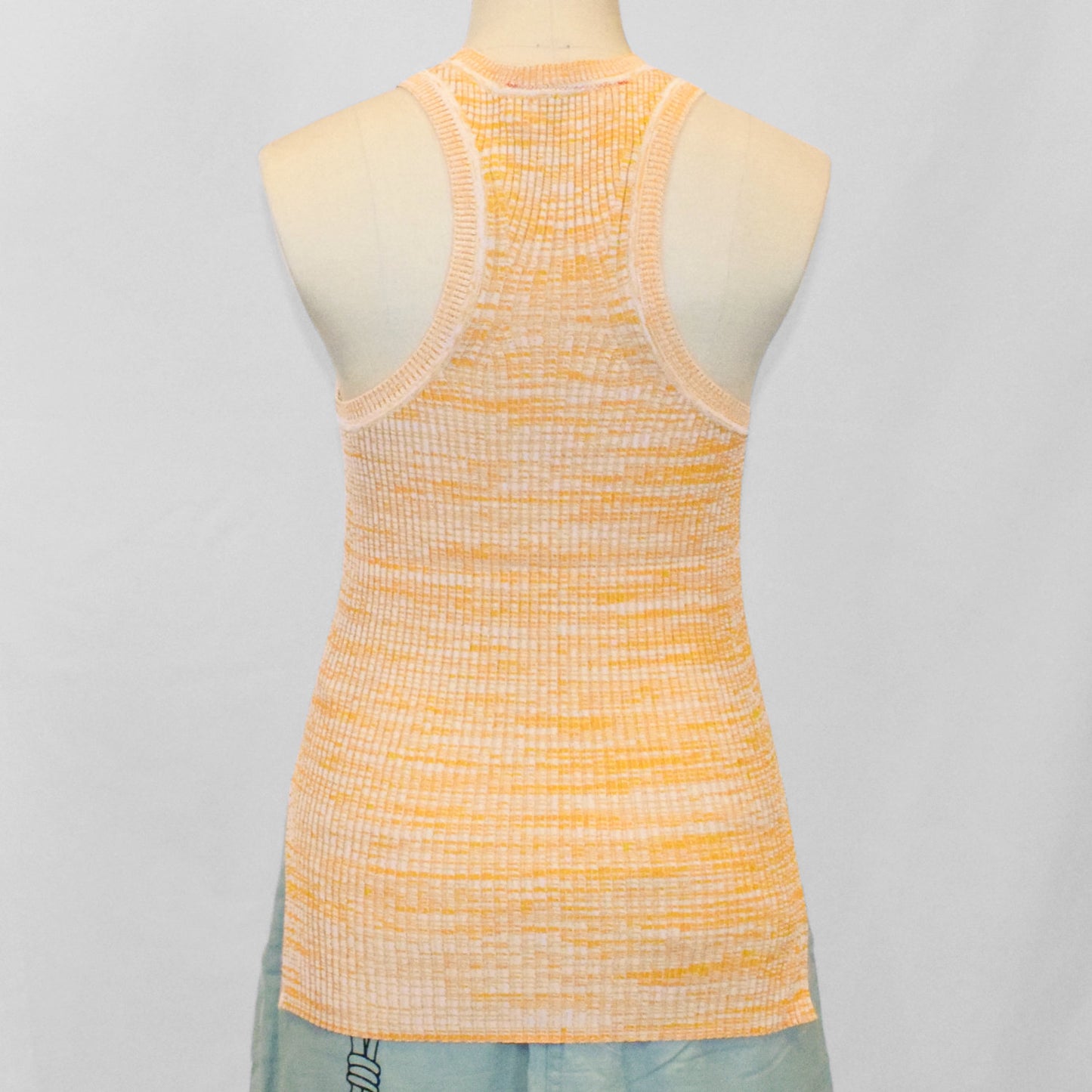 Long skirt (silver/spray paint) | Kaiho