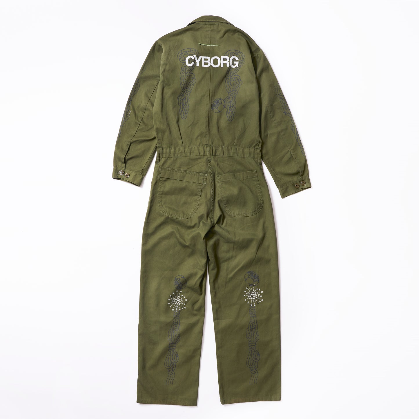 つなぎ(カーキ)|CYBORG