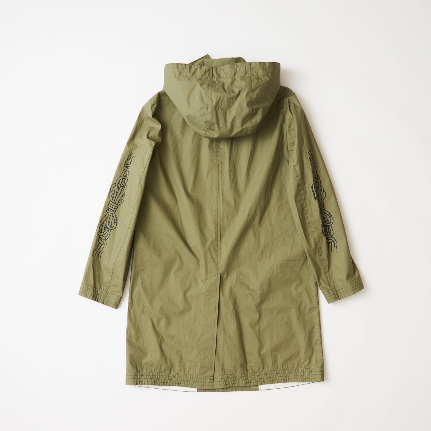 Hooded coat (khaki) | CYBORG