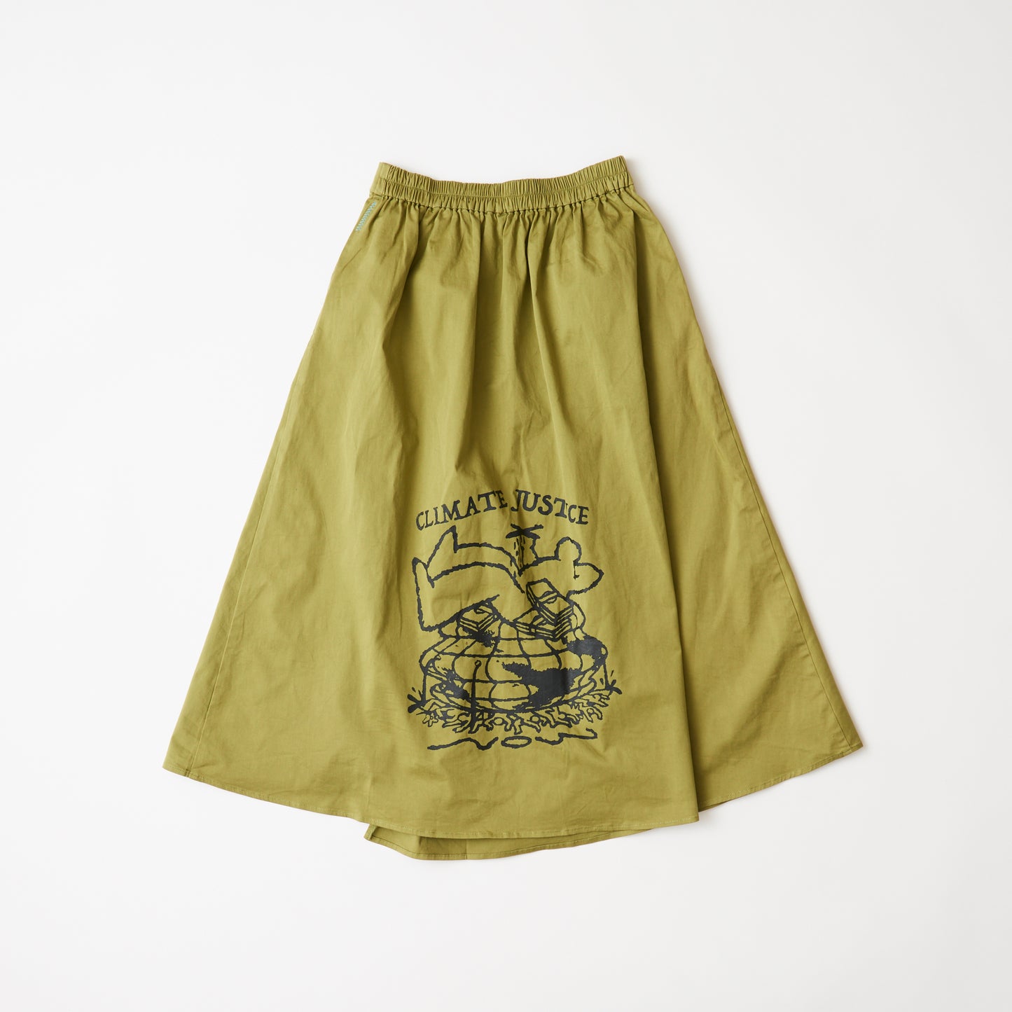Long skirt (moss green) | Climate Justice