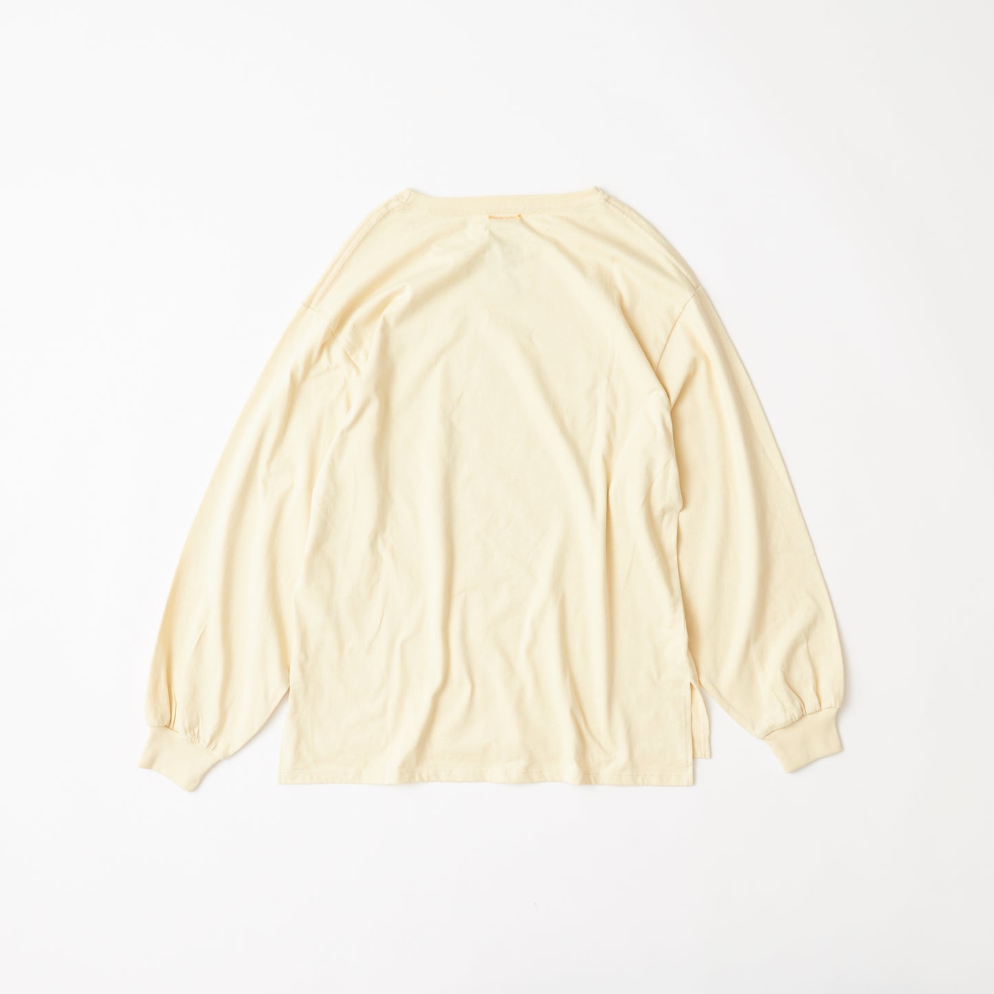 Long sleeve T-shirt (light yellow) | Climate Justice