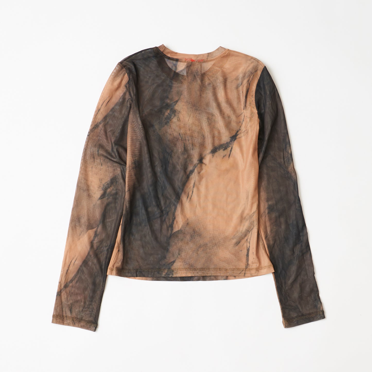 シアーロングスリーブ(タイダイ / ライトブラウン)|選択の権利