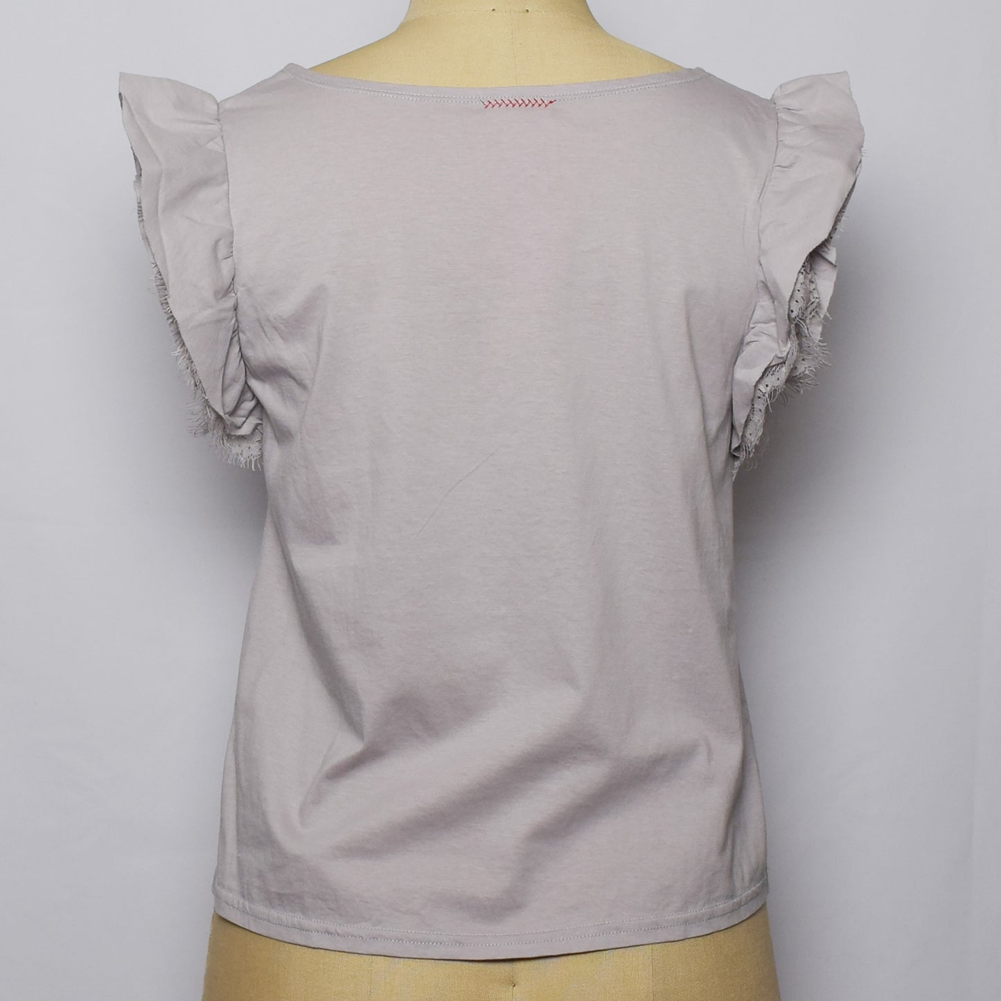 Cropped T-shirt (lavender) | Anti☆Capitalism