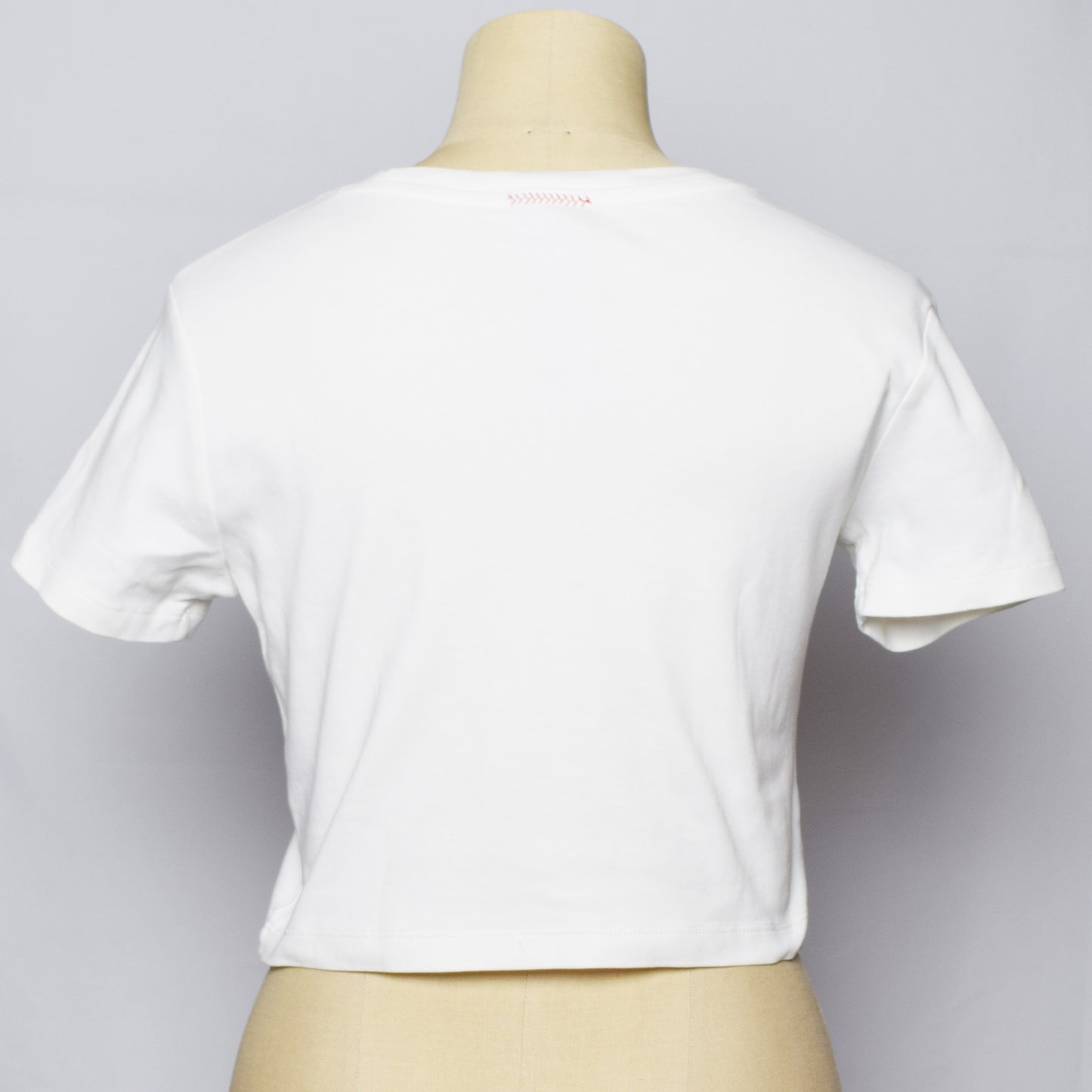 クロップドTシャツ(ホワイト)|Anti☆Capitalism