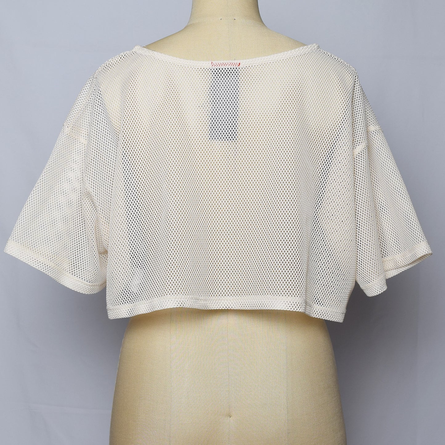 クロップドネットトップス(オフホワイト)|選択の権利