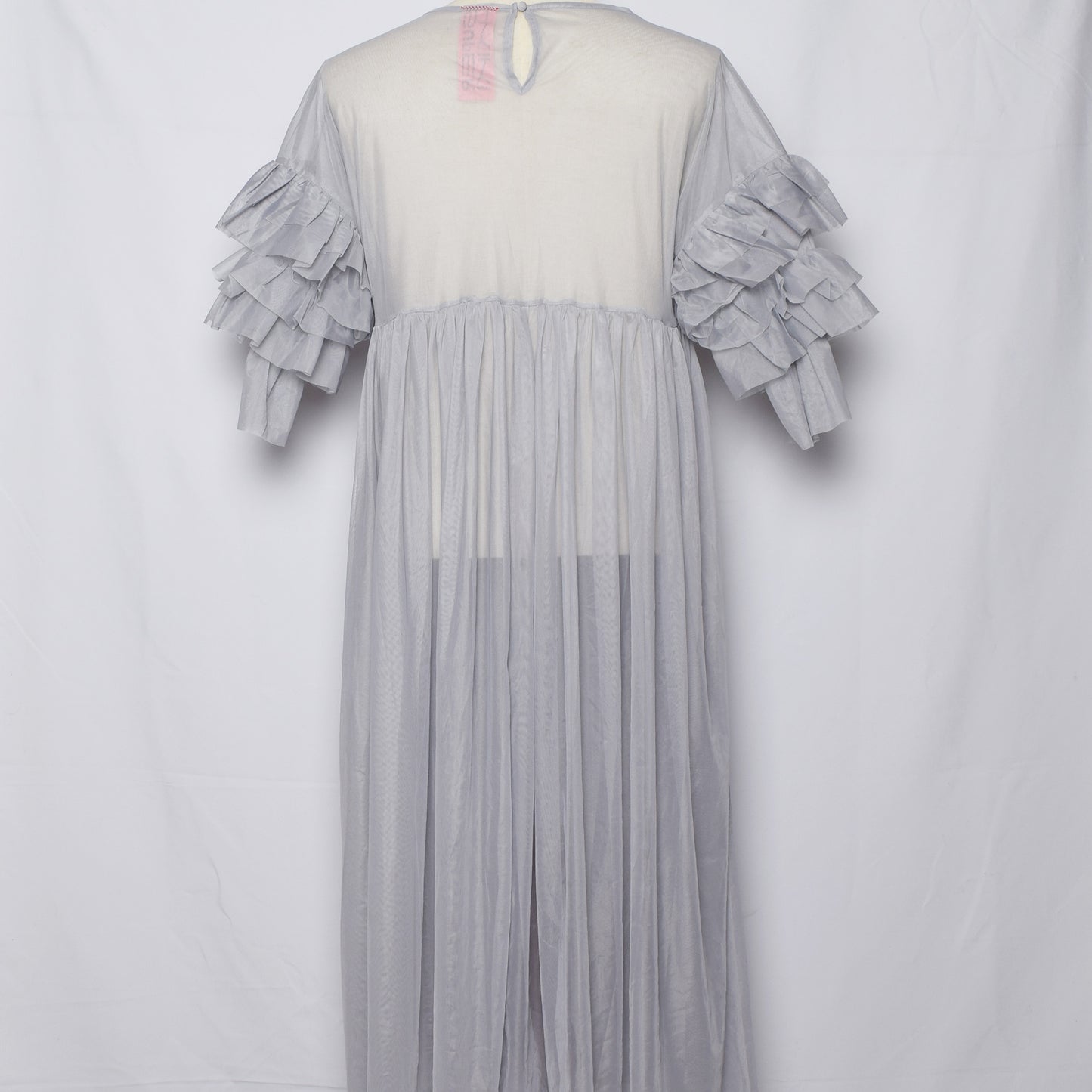 シアーフリルワンピース(グレー)| Decolonization