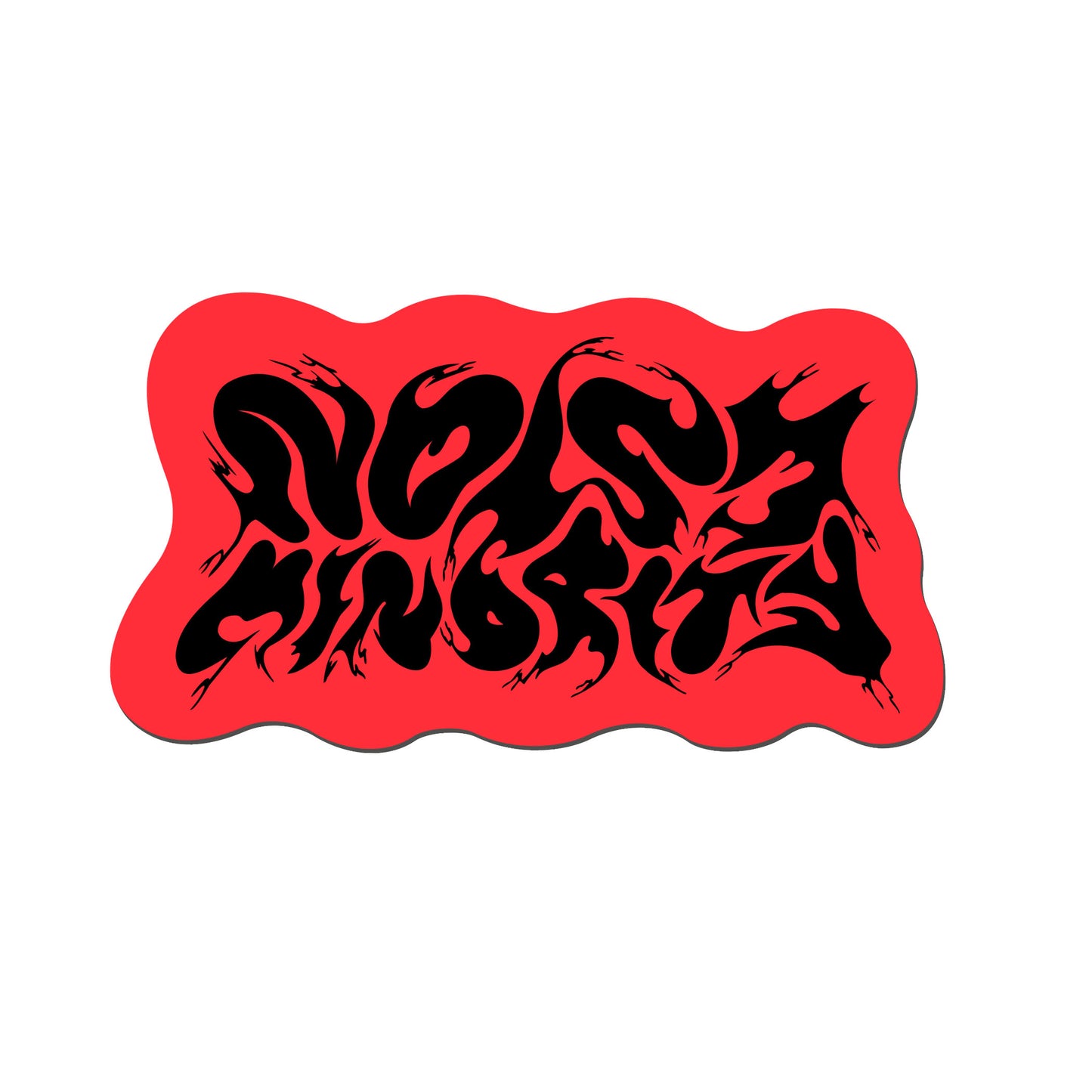 Sticker (Red) | NOISY MINORITY