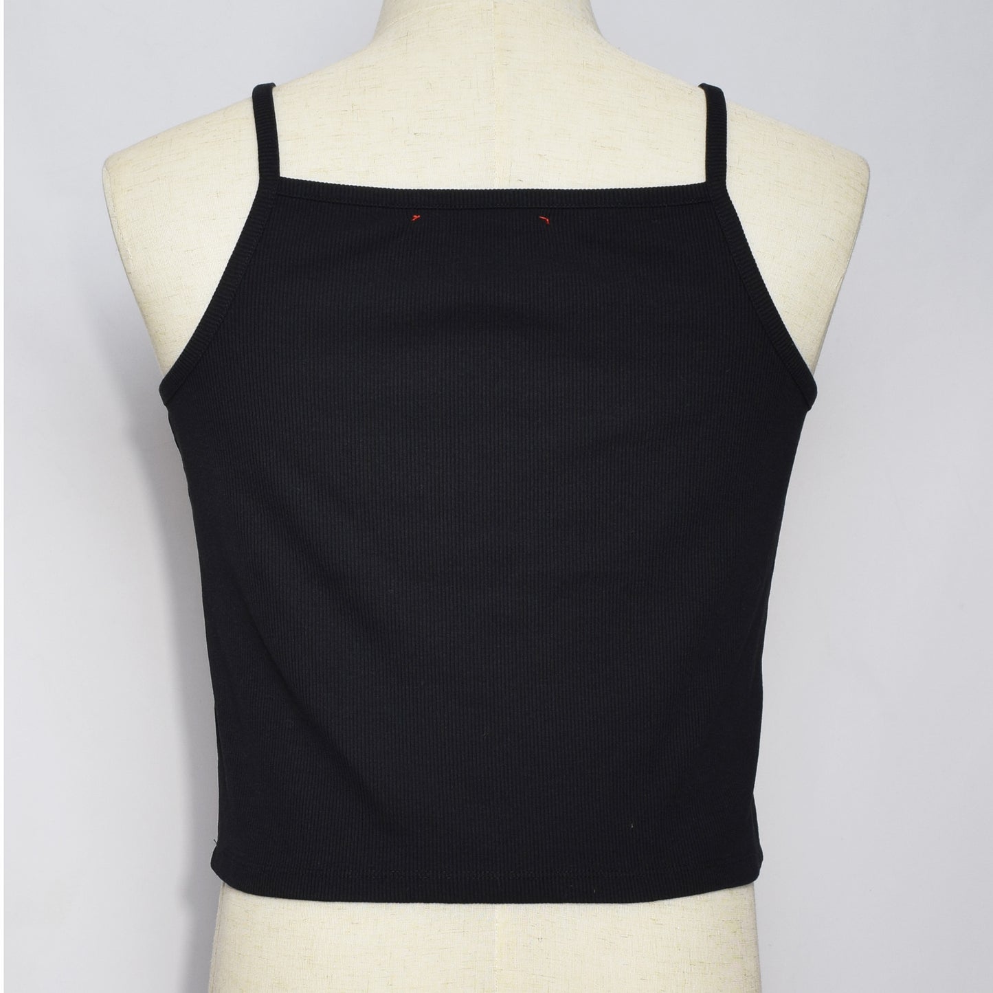 リブキャミソール(ブラックブラック)|HEX RACISM