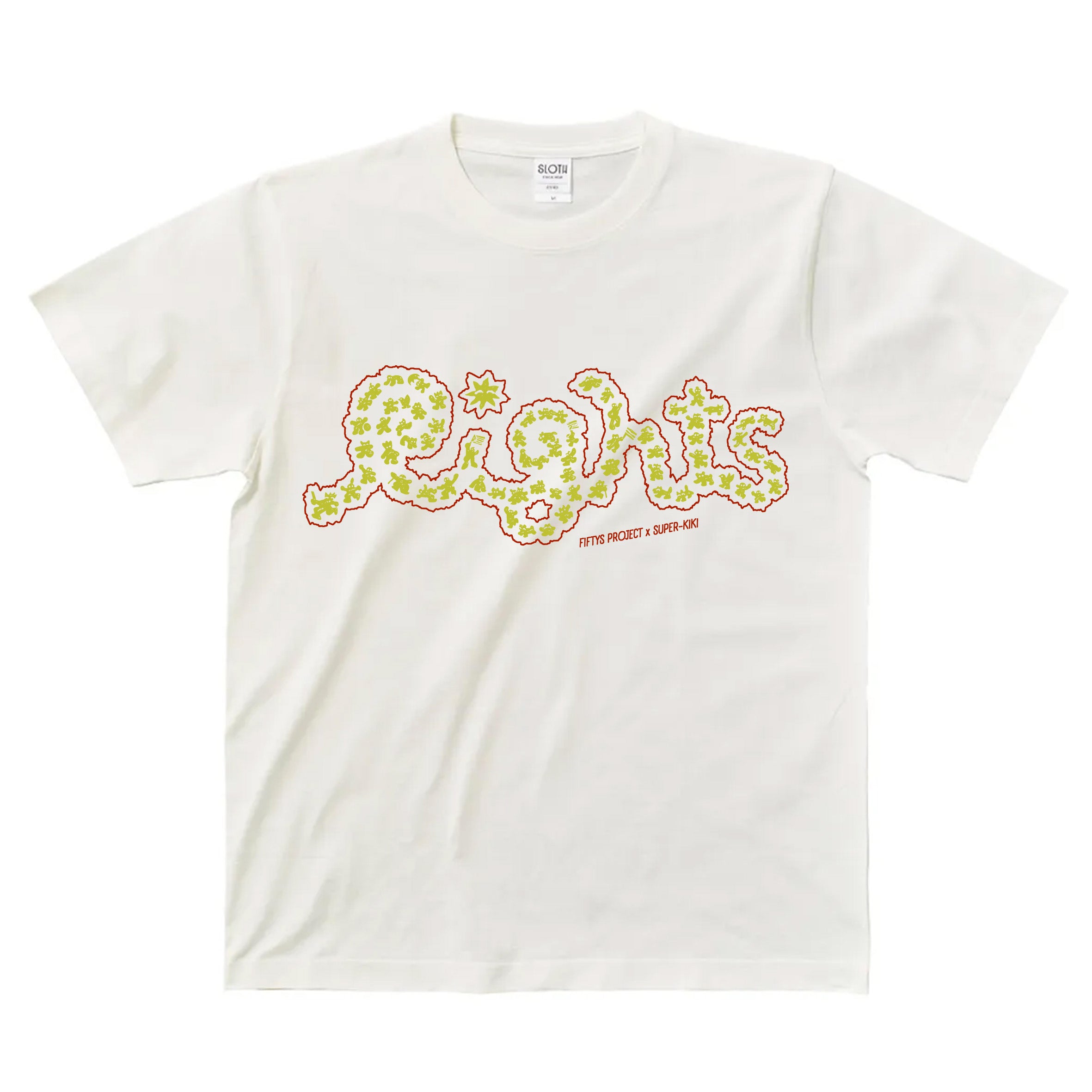 Tシャツ(ホワイト)｜Rights FIFTYS PROJECT×SUPER-KIKI – SUPER-KIKI SHOP