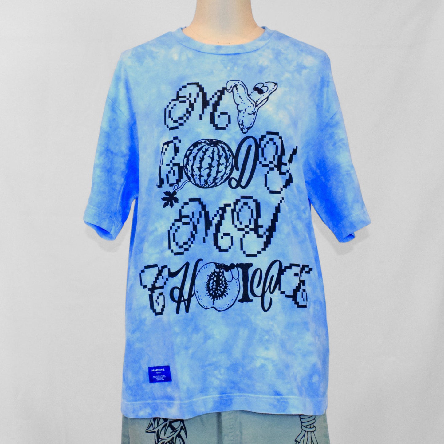 タイダイTシャツ(ライトブルー)｜MY BODY MY CHOICE