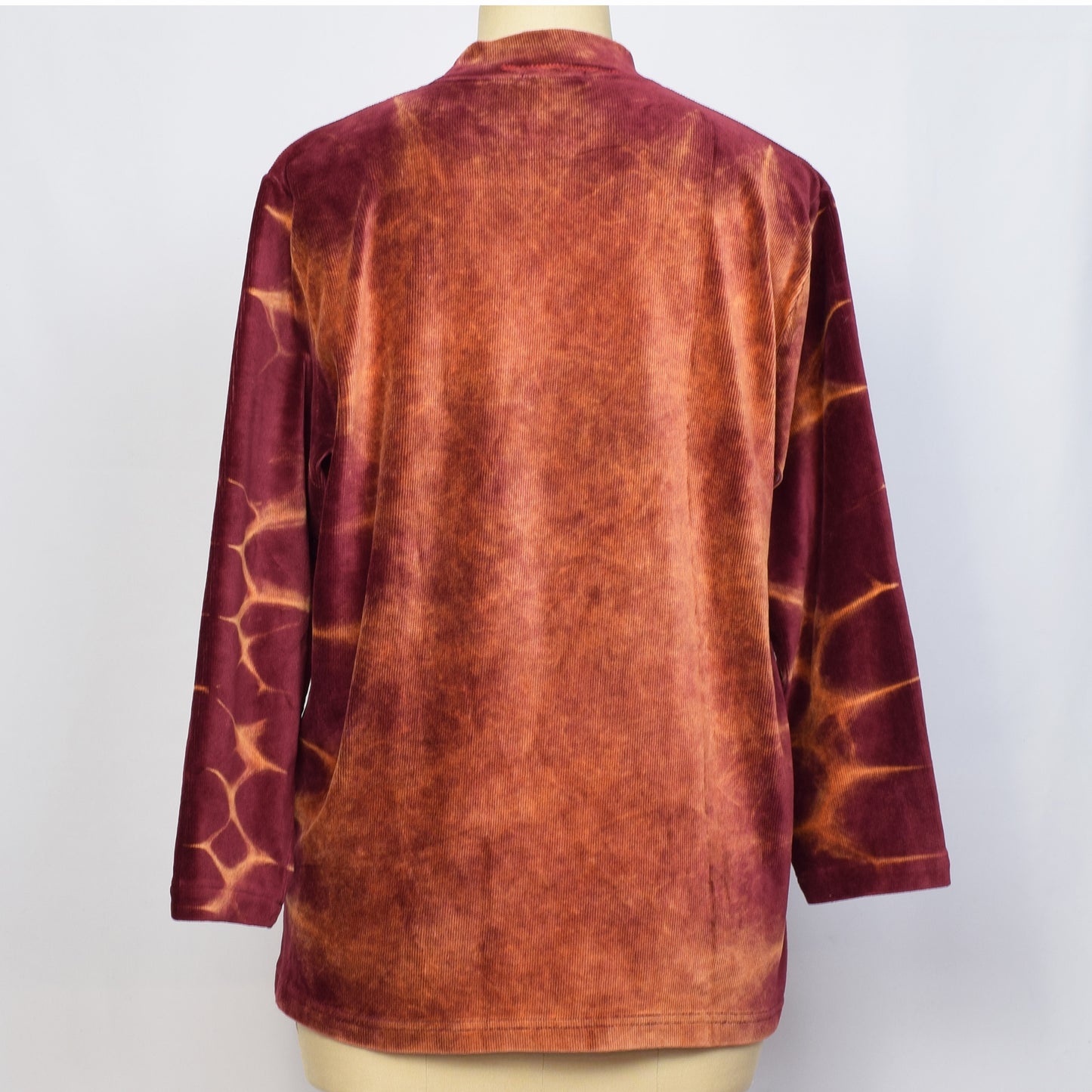 ベロア調長袖トップス（ブラウン）｜基本的人権