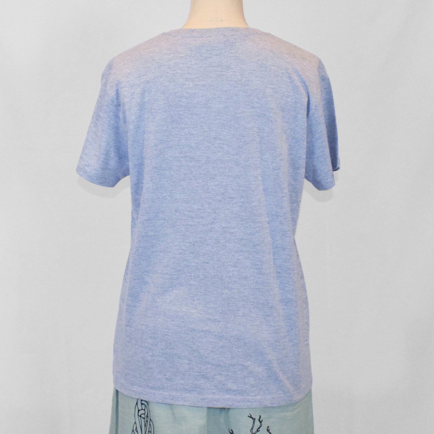 Long skirt (silver/spray paint) | Kaiho