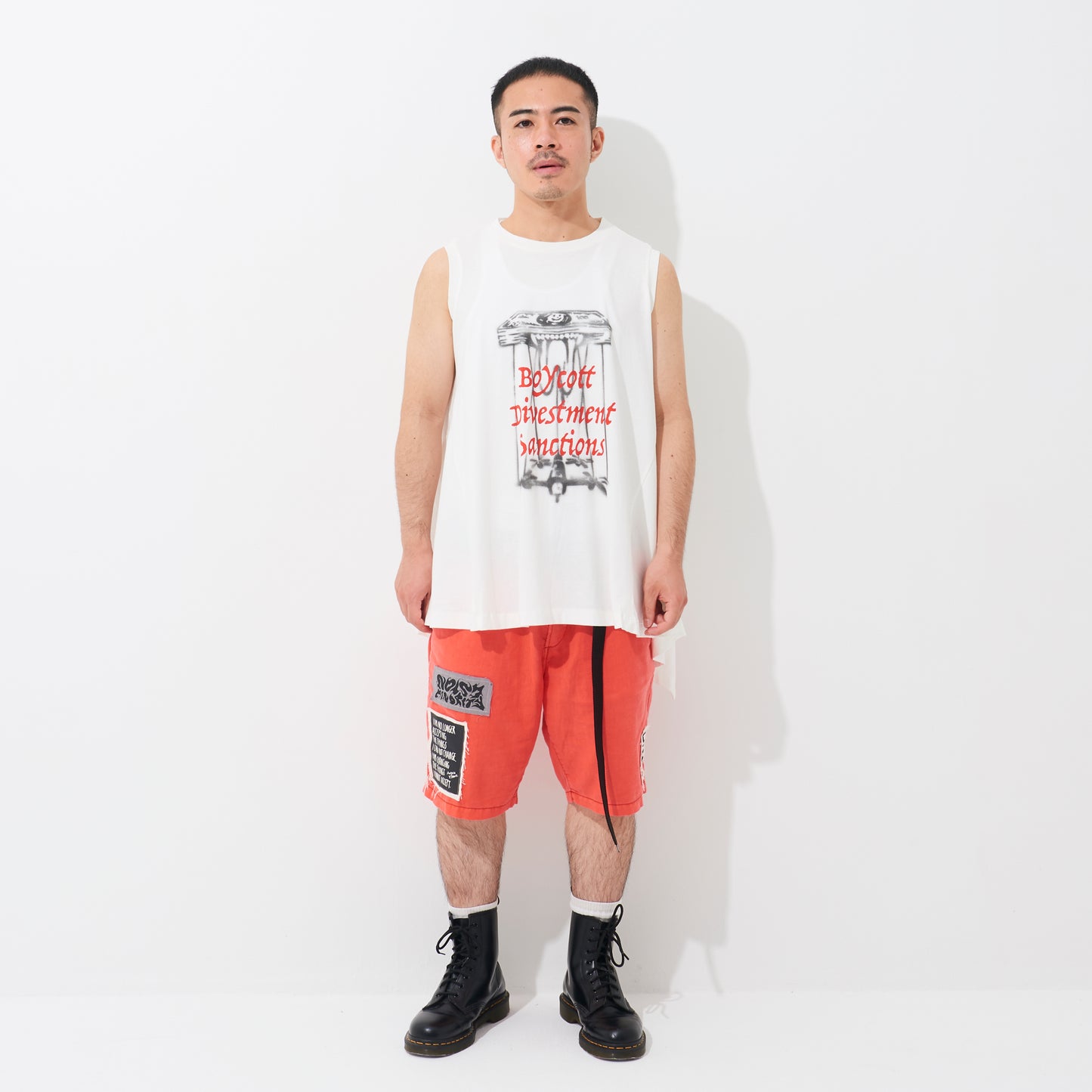 Deformed tank top (white) | BDS