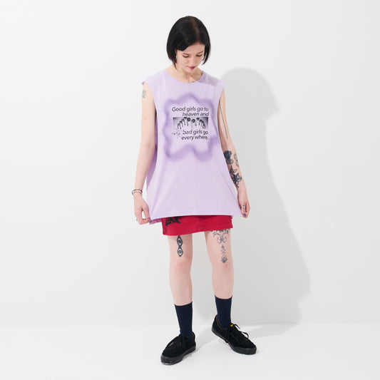 Big tank top (purple) | bad girls go everywhere