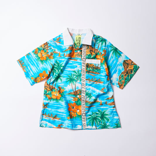 Aloha shirt｜We should all be Feminists