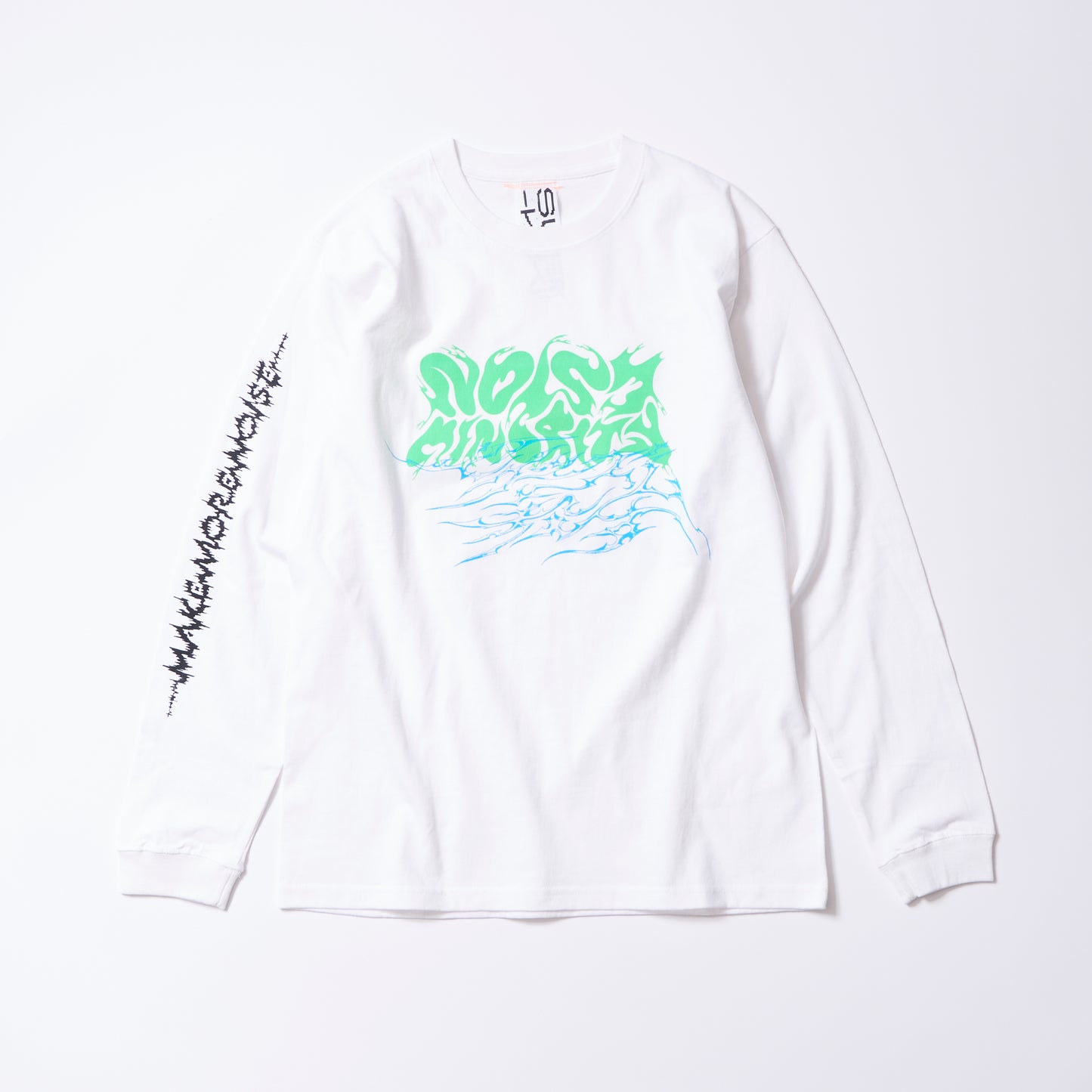 Long sleeve T-shirt (white) | Noisy Minority