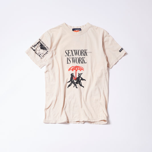 T-shirt (remake/light beige) | Sexwork is Work