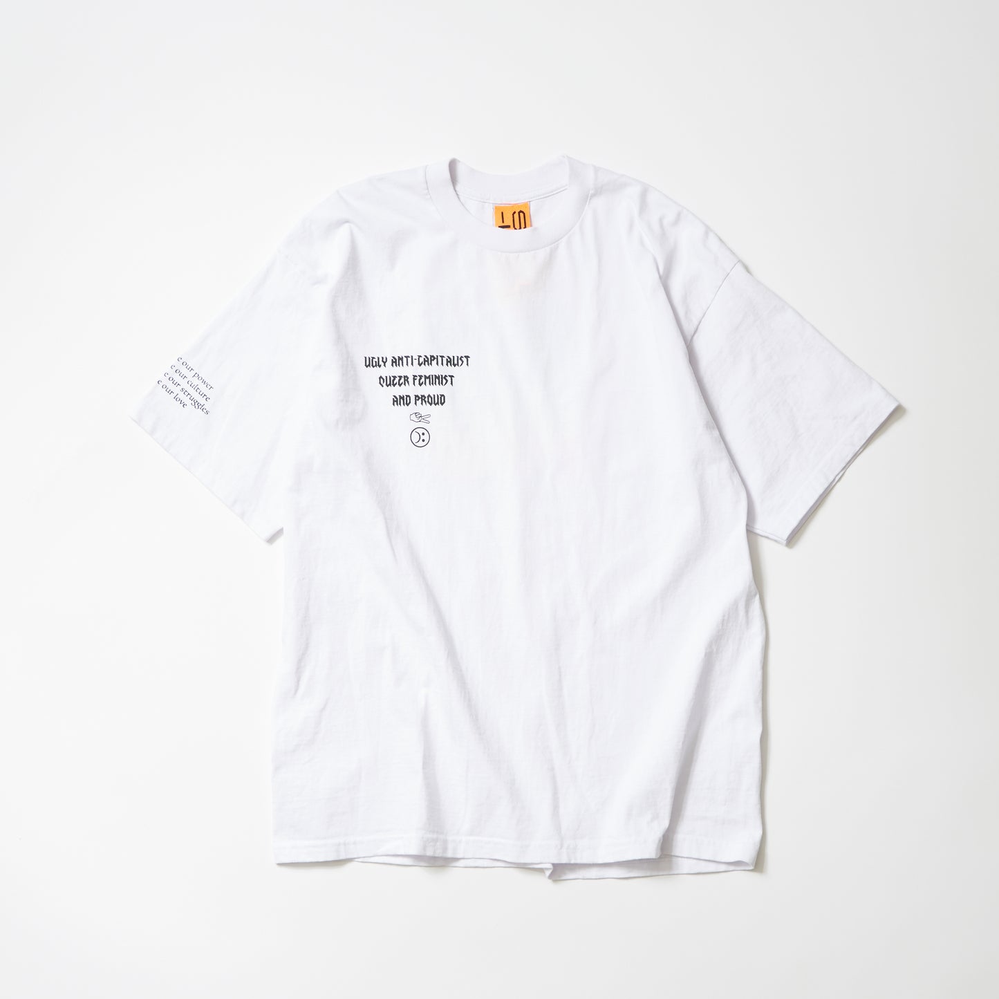 Tシャツ（白）｜Anti-Capitalist Queer Feminist