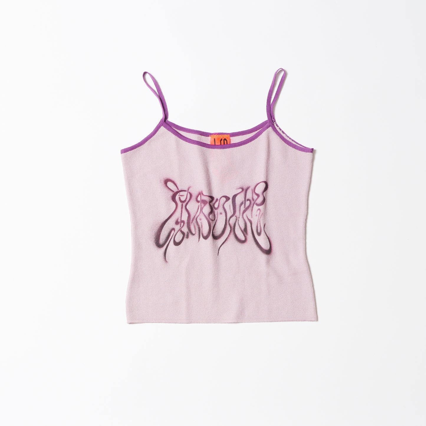 Knit tank top (dull pink) | Basic human rights