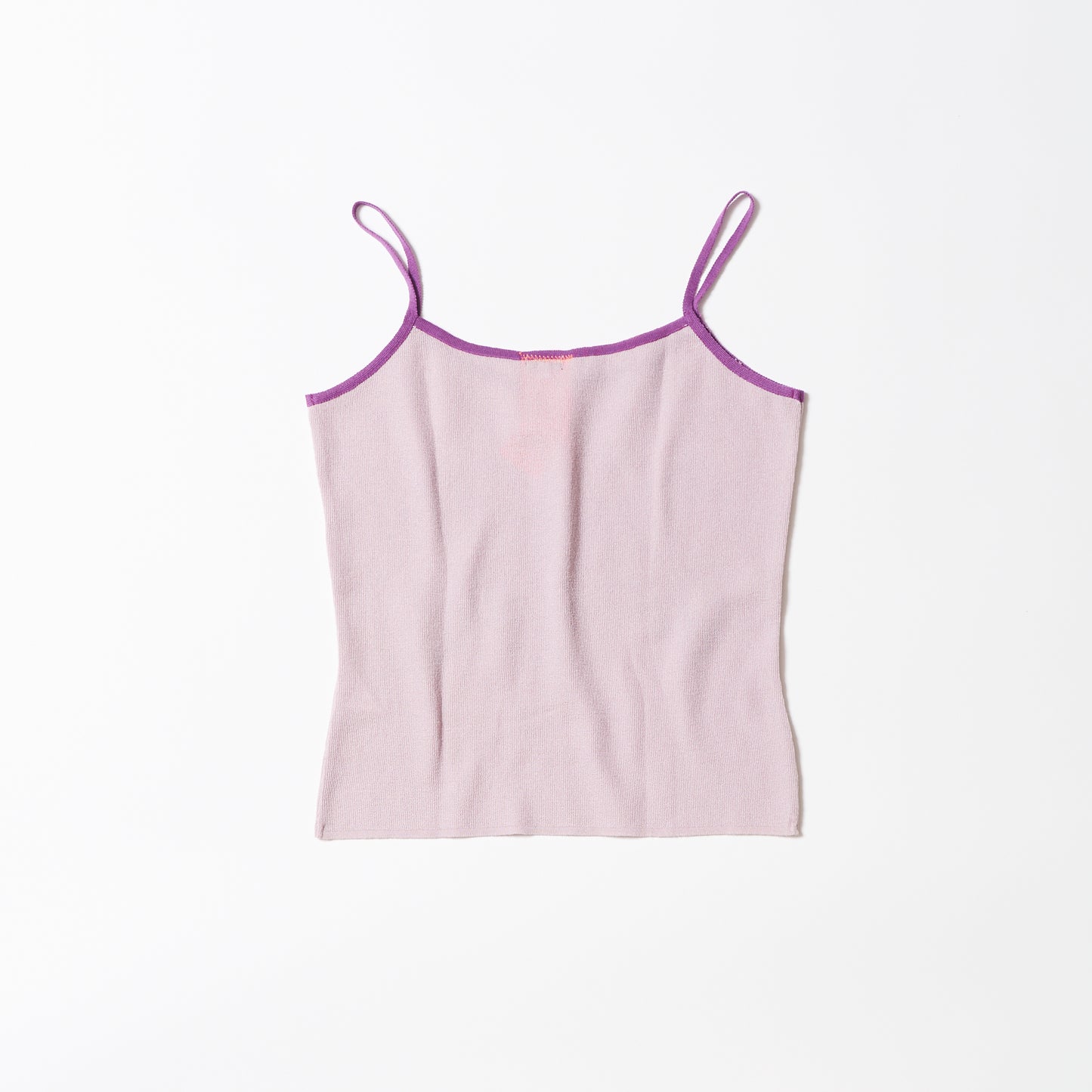 Knit tank top (dull pink) | Basic human rights