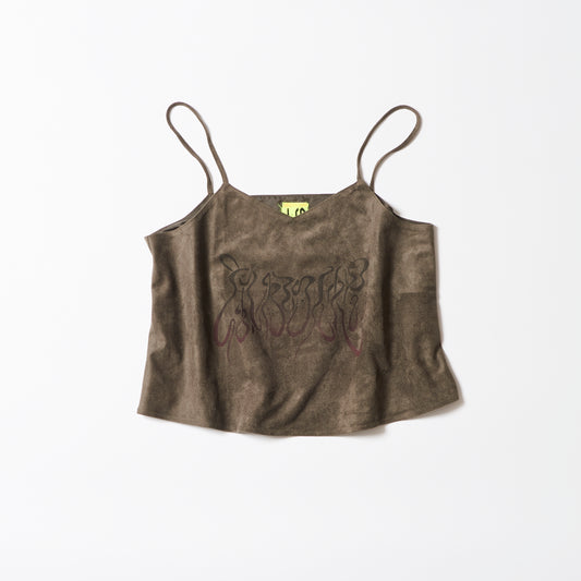 Velour Camisole (Khaki) | Basic Human Rights