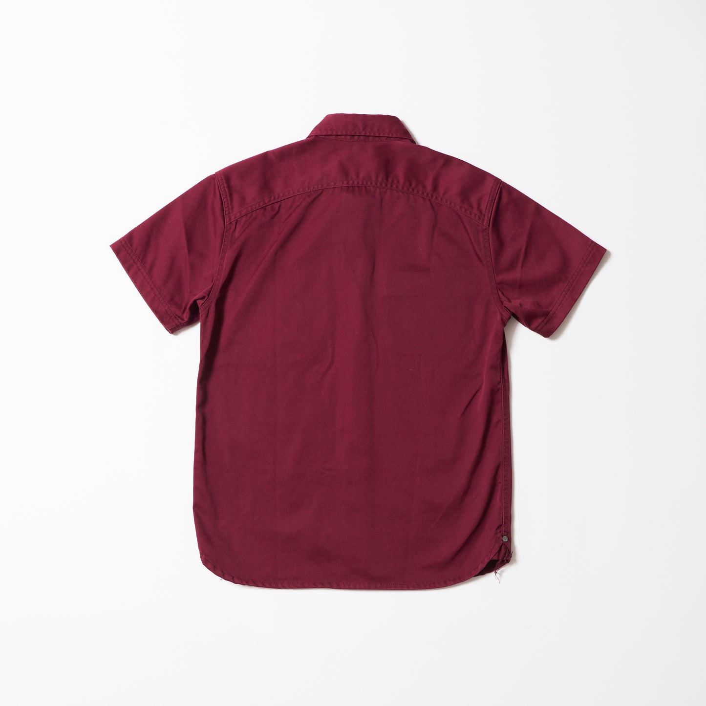 Work shirt (burgundy / patchwork)