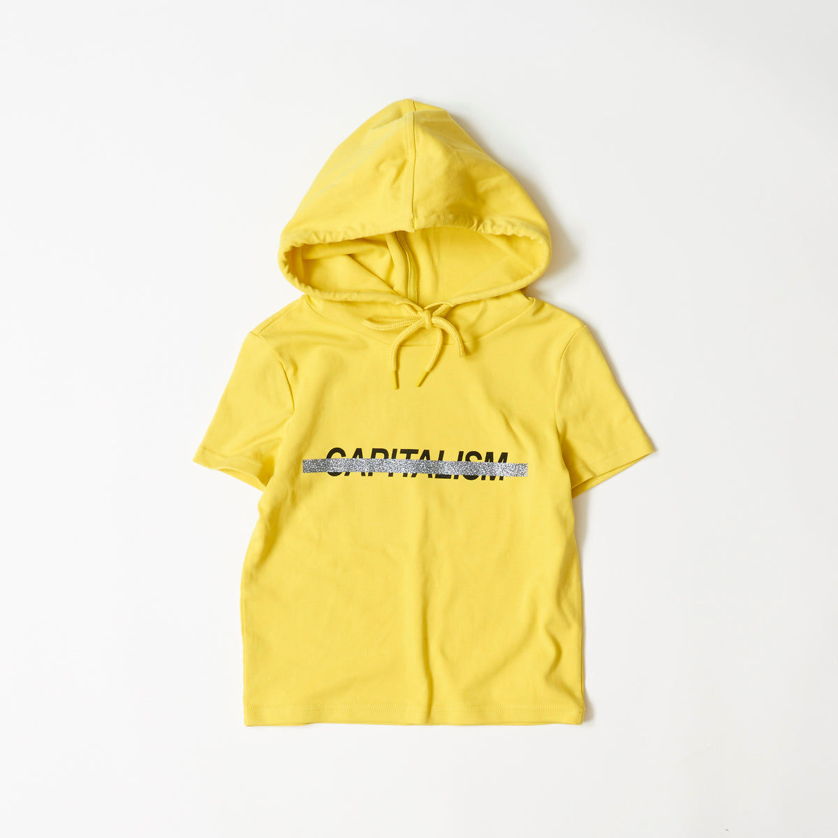 半袖パーカー（イエロー）｜Anti☆Capitalism – SUPER-KIKI SHOP