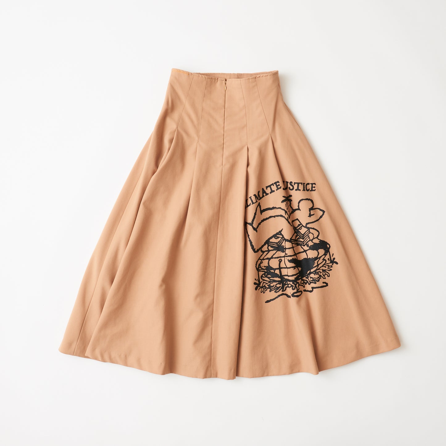 Long skirt (camel brown) | Climate Justice