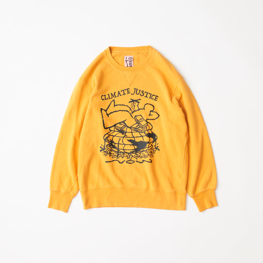 Orange sweatshirt | Climate Justice