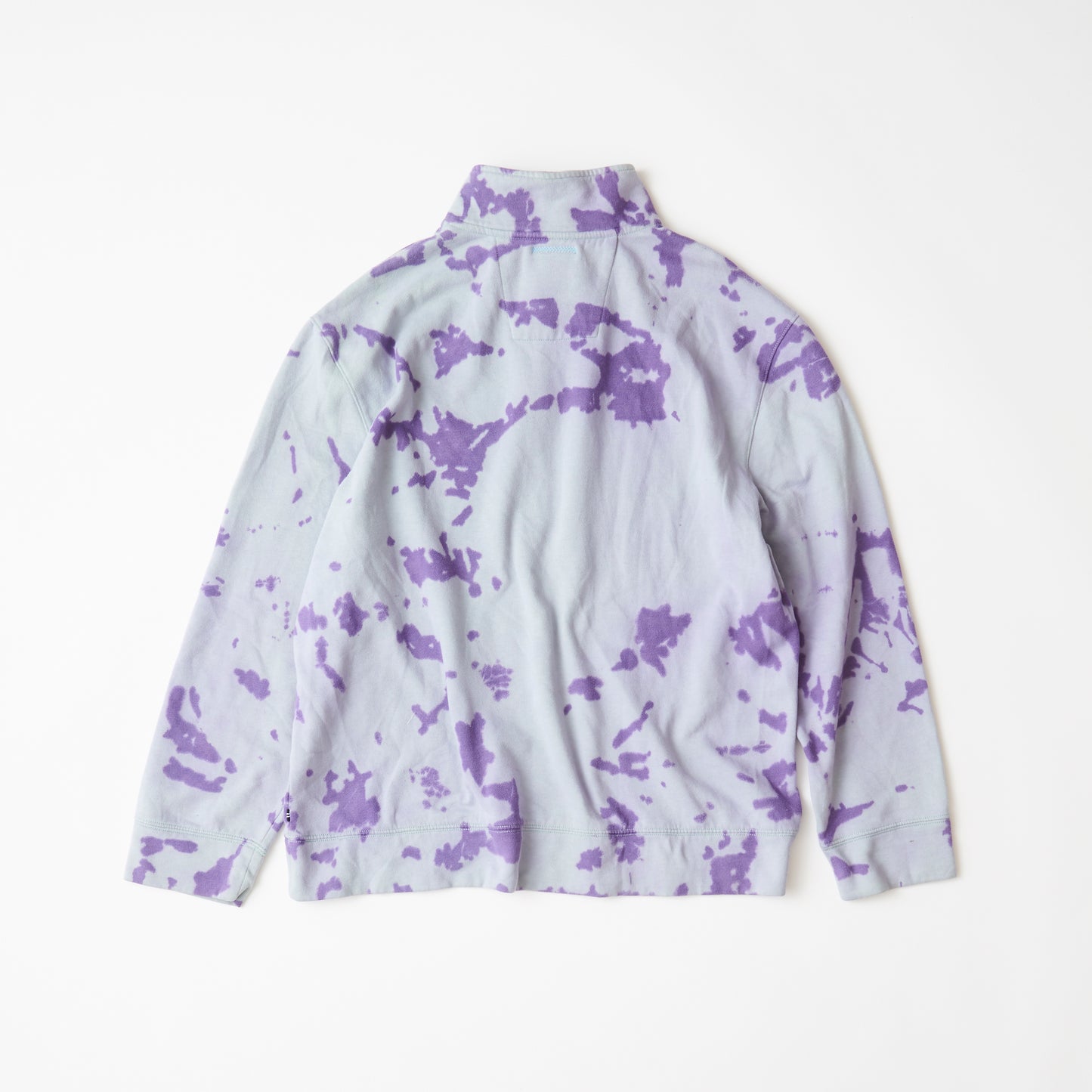 Fleece jacket (tie-dye / light blue purple)