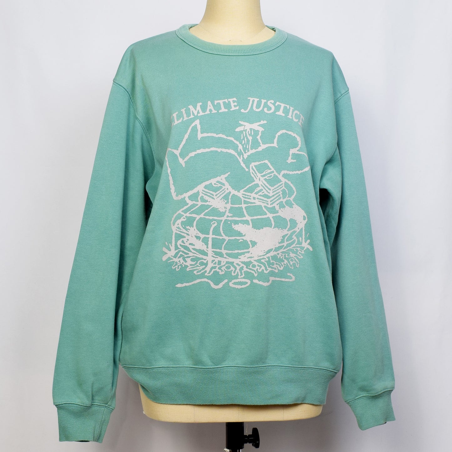 トレーナー（ミントグリーン）｜ Climate Justice