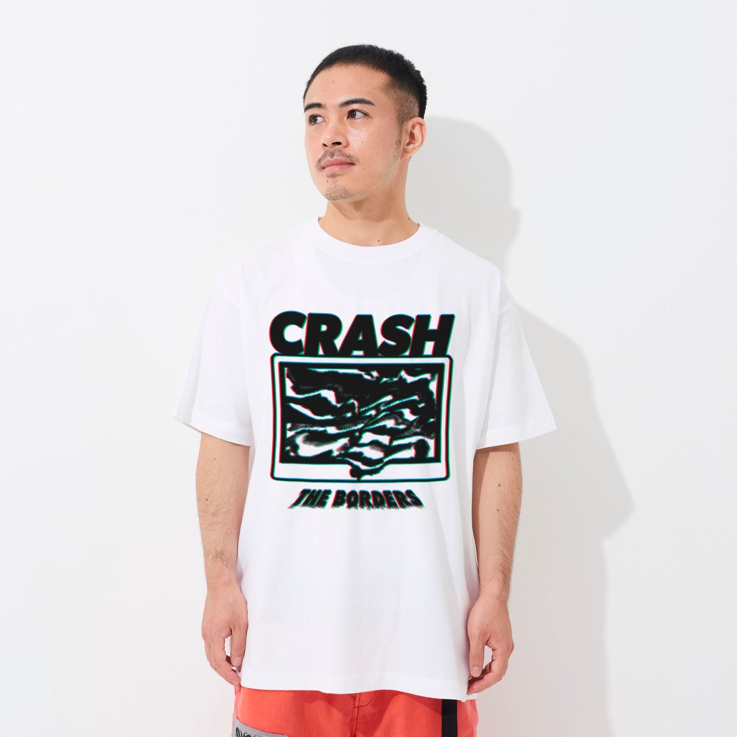 Tシャツ（白）｜CRASH THE BORDERS