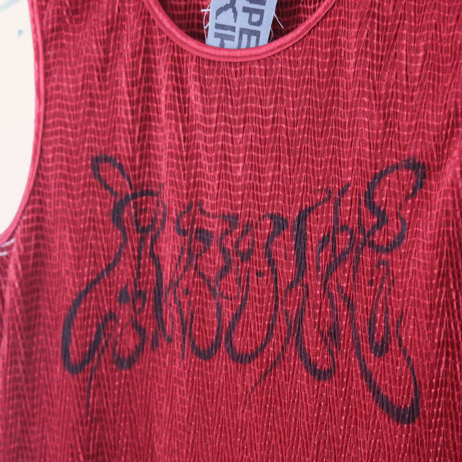 Knit tank top (dull pink) | Basic human rights