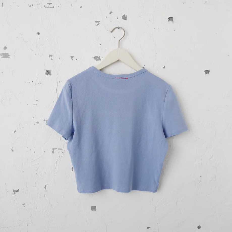 Tシャツ（パープルブルー）｜Anti☆Patriarchy