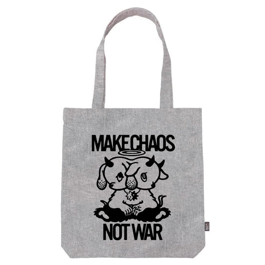 トートバック(グレー)｜MAKE CHAOS,NOT WAR