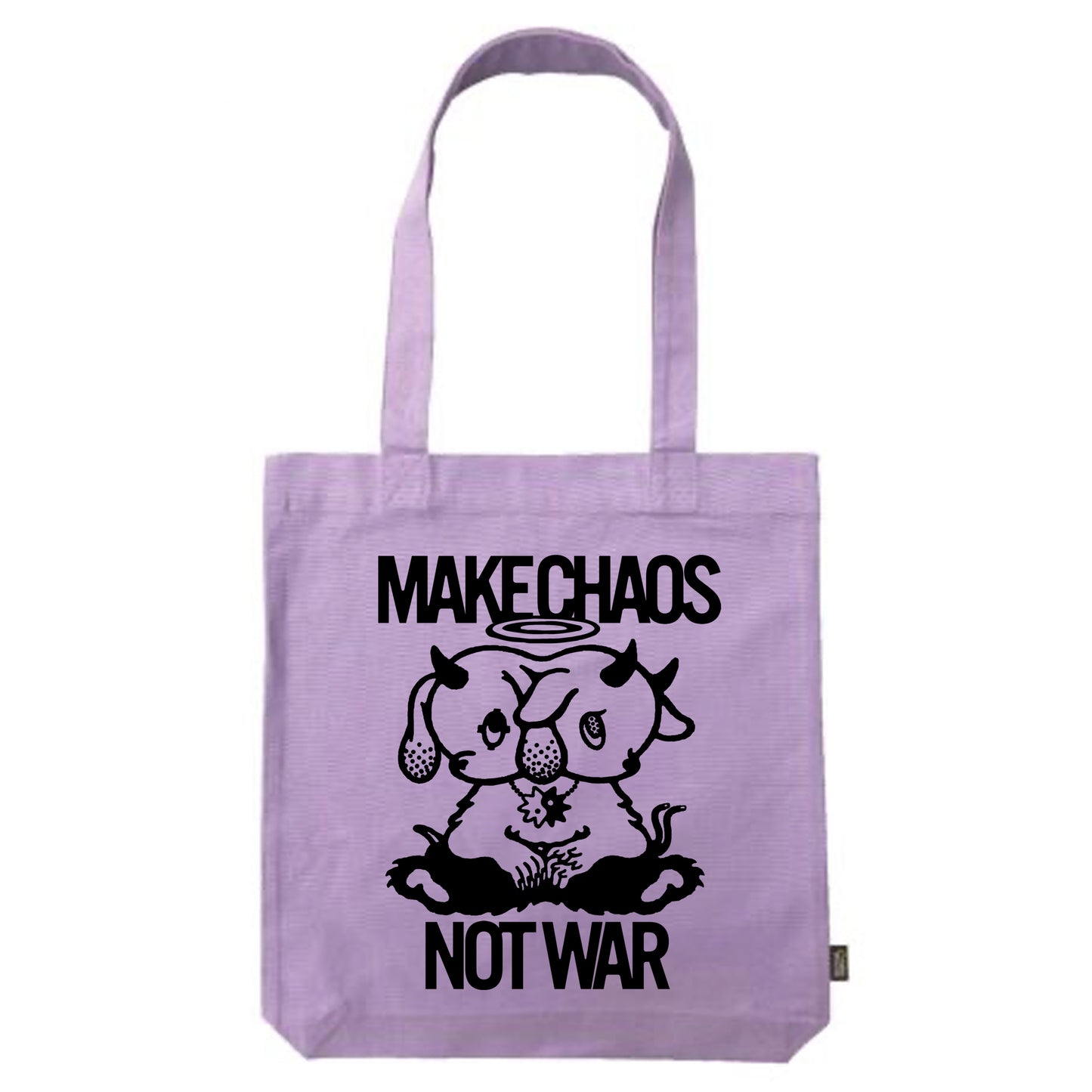 T-shirt (white / purple text) | Feminist x Grave of the Patriarchy