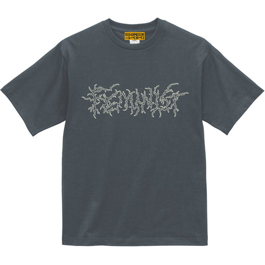 Tシャツ(スレートグレー)｜FEMINIST-家父長制の墓